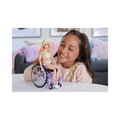 Barbie Fashionistas Doll with Wheelchair – Stylish Checkered Look