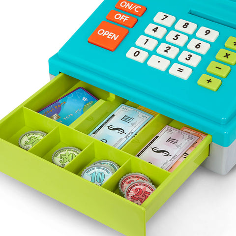 Battat Blue Calculating Cash Register