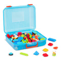Battat Bristle Blocks Deluxe Builder Case 113 Pieces