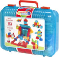 Battat Bristle Blocks Deluxe Builder Case 113 Pieces