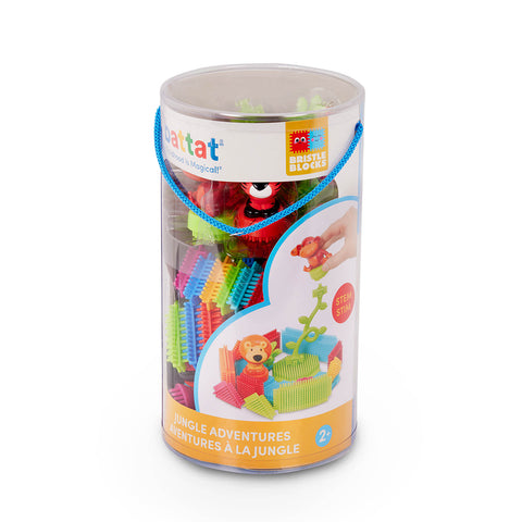 Battat Bristle Blocks Jungle Adventures 54-Piece