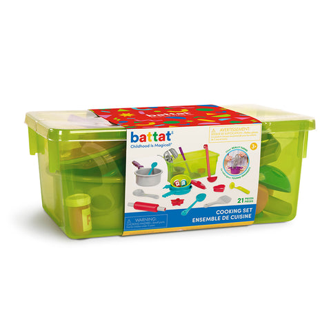 Battat Cooking Set Ensemble Cuisine 21 Pieces