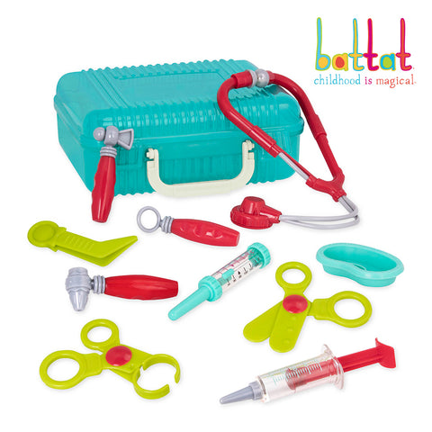 Battat Deluxe Doctor Kit Pretend Play Set