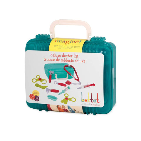 Battat Deluxe Doctor Kit Pretend Play Set
