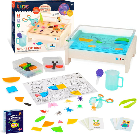 Battat Education Bright Explorer Educational Light Box Playset