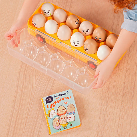 Battat Education EggXpress Yourself - Match & Learn Eggs