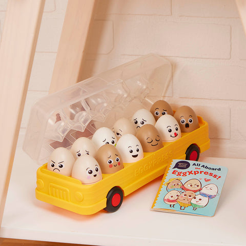 Battat Education EggXpress Yourself - Match & Learn Eggs