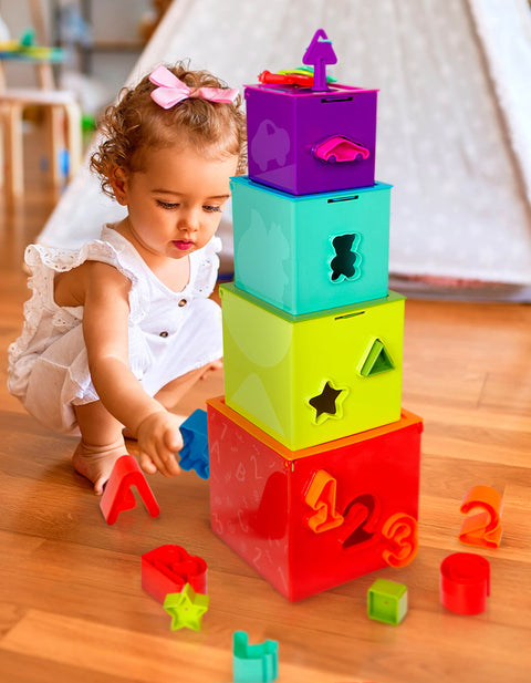 Battat Lock & Learn Activity Cubes