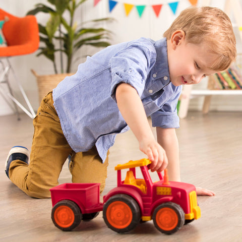 Battat Wonder Wheels Tractor & Trailer