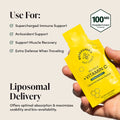 Beekeeper's Naturals Liposomal Propolis Vitamin C 12 x 8mL