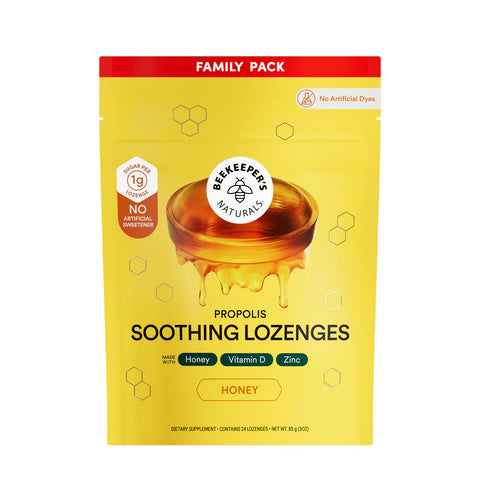 Beekeeper's Naturals Propolis Lozenges Honey 50g