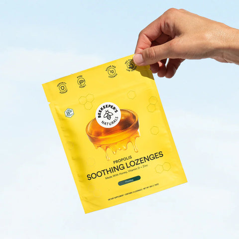 Beekeeper's Naturals Propolis Lozenges Honey 50g