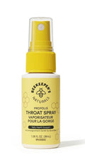 Beekeeper's Naturals Throat Relief Propolis Spray 30mL - Yeswellness.com