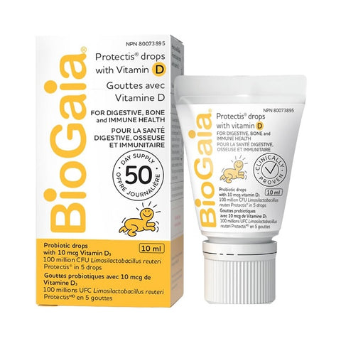 BioGaia Probiotic Drops with Vitamin D3 10mL