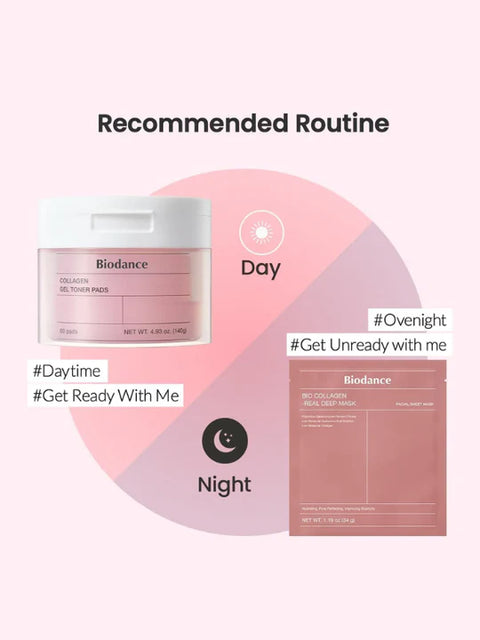 Biodance Collagen Gel Toner Pads 140g x 60pads