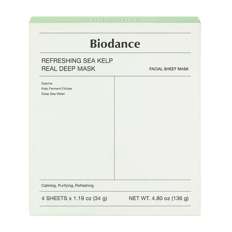 Biodance Refreshing Sea Kelp Real Deep Mask 34g