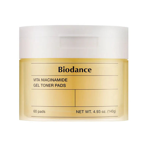 Biodance Vita Niacinamide Gel Toner Pad 140g x 60pads