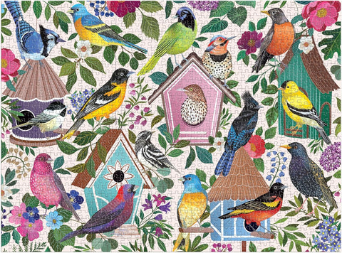 Birdhouse Lane 1000 Piece Puzzle