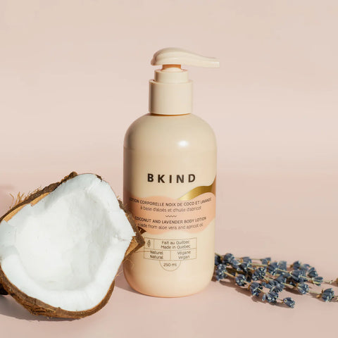 BKind Body Lotion Coconut Lavender 250mL - YesWellness.com