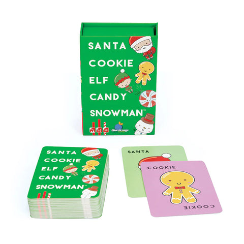 Blue Orange Games Santa Cookie Elf Candy Snowman