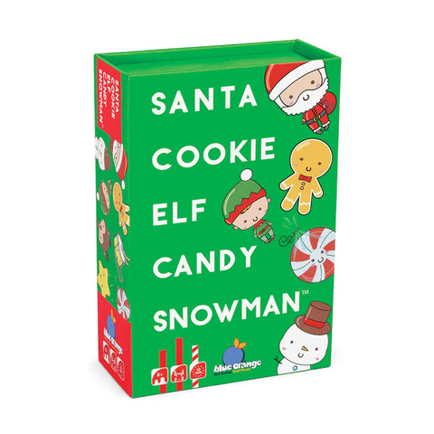 Blue Orange Games Santa Cookie Elf Candy Snowman