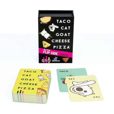 Blue Orange Games Taco Cat Goat Cheese Pizza - On The Flip Side