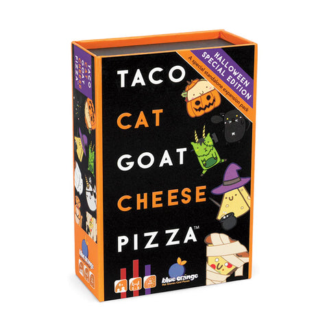 Blue Orange Games Taco Cat Goat Cheese Pizza - Halloween Edition