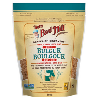 Expires April 2024 Clearance Bob's Red Mill Whole Grain Red Bulgur 680g - YesWellness.com