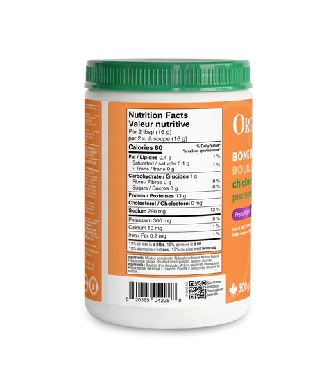 Bone Broth Chicken Protein - French Onion 300g