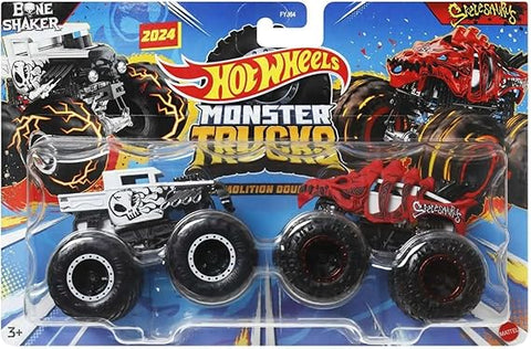Hot Wheels Monster Truck Demo Doubles 1:64 2 Pack
