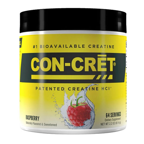 Expires May 2026 Clearance CON-CRET Creatine HCl 61.4g Raspberry