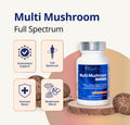 CanPrev Multi-Mushroom Full Spectrum 60 Vegetable Capsules