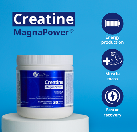 CanPrev Creatine MagnaPower Powder Unflavoured 188g