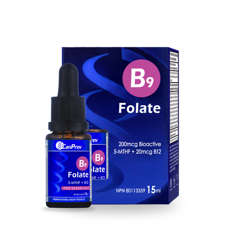 CanPrev B9 Folate 200mcg Drops 15mL