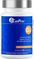 CanPrev D3 1000IU - Organic Coconut Oil