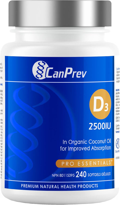 CanPrev D3 2500IU MCT Base