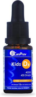 CanPrev D3 Drops Kids 400IU MCT Base 15mL