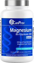 CanPrev Magnesium Bis·Glycinate 200 Gentle 200mg 60 Capsules