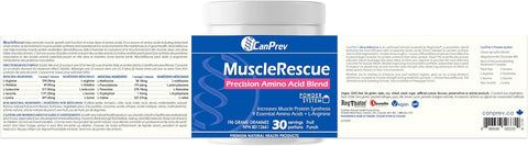 CanPrev MuscleRescue Precision Amino Acid Blend Powder