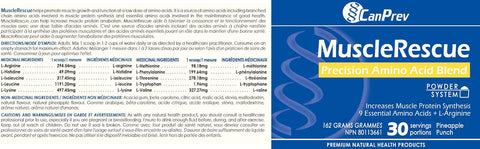 CanPrev MuscleRescue Precision Amino Acid Blend Powder