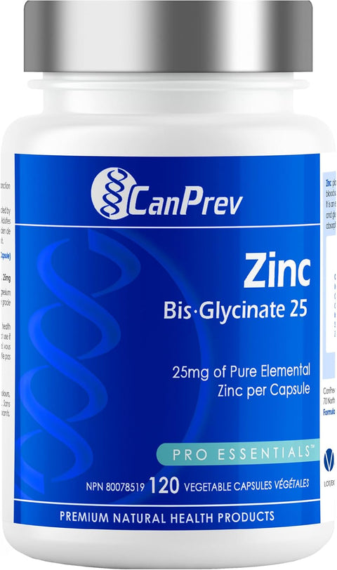 CanPrev Zinc Bis·Glycinate 25