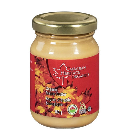 Expires February 2026 Clearance Canadian Heritage Organics Maple Butter 160g