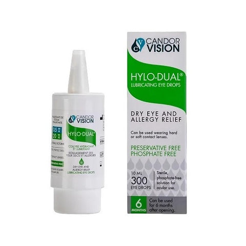 CandorVision HYLO-Dual Dry Eye and Allergy Eye Drops