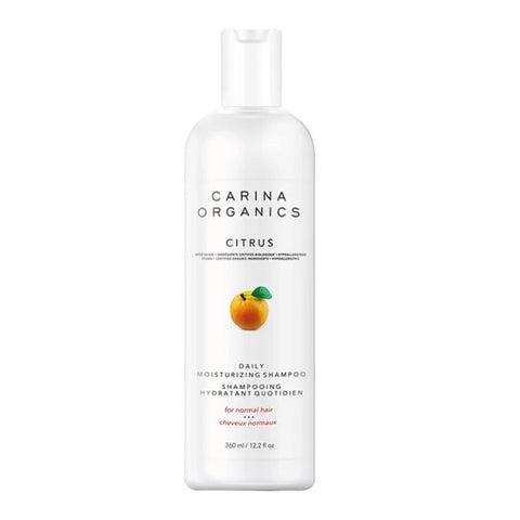 Carina Organics Citrus Daily Moisturizing Shampoo 360mL - YesWellness.com