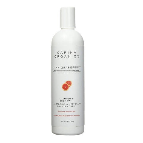 Carina Organics Pink Grapefruit Shampoo & Body Wash 360mL