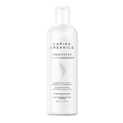 Carina Organics Unscented Dandruff Flake Removal Shampoo 360mL