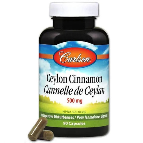 Carlson Ceylon Cinnamon 500 mg