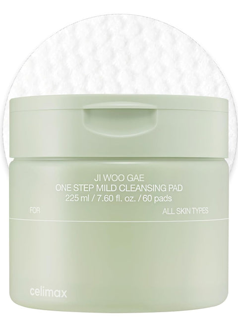 Celimax Ji Woo Gae One Step Mild Cleansing Pad 225mL / 60 Pads