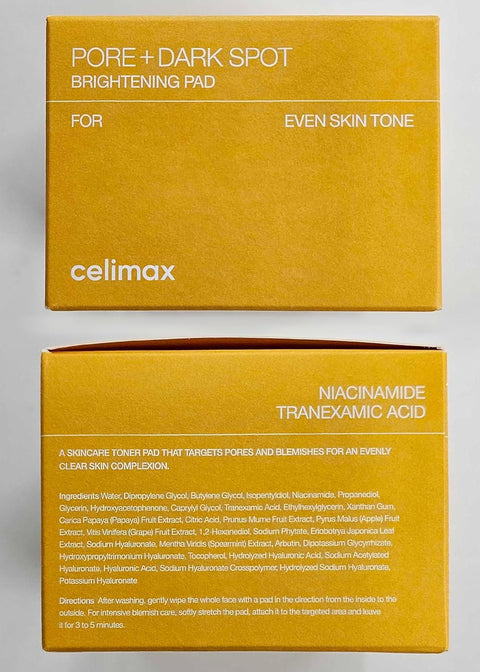 Celimax Pore+Dark Spot Brightening Pad 100mL / 40 Pads
