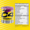 Cellucor C4 Original Grape Popsicle Pre Workout Powder Sugar Free 60 Servings 330g